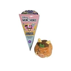 Disney Munchlings Single Serve Scented Collectible Plush Pumbaa New Open Box