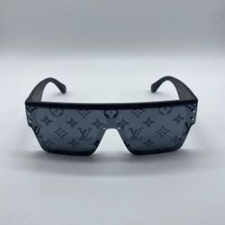 Louis Vuitton LV Monogram Waimea Sunglasses Black Lens Logo