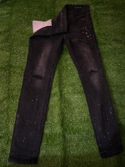 Purple jeans