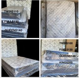 Mattresses King Queen Full Twin