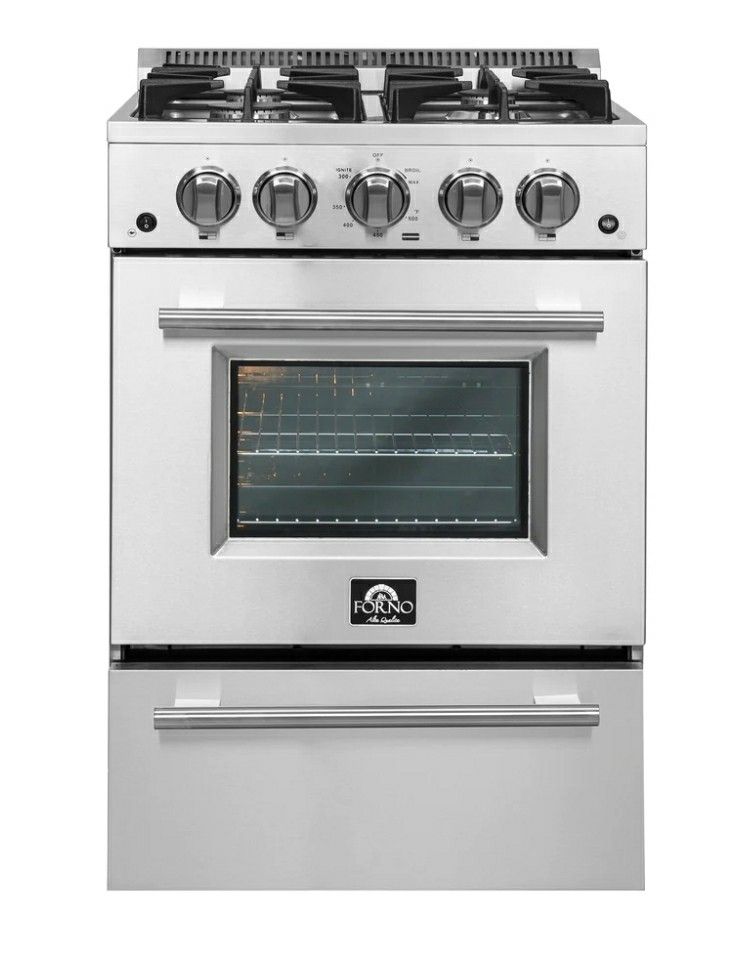 Magic Chef 24"w Stove AND FORNO 24"W STOVE NEW IN BOX