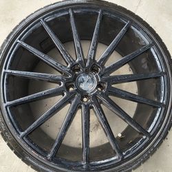 Gianelle Rims 22's 245/30 front , 295/25 Rear