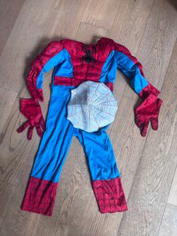Marvel Spider-Man Muscle Costume – Kids – Gloves & Web
