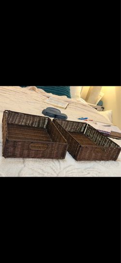 3 SET OF BASKETS $10
