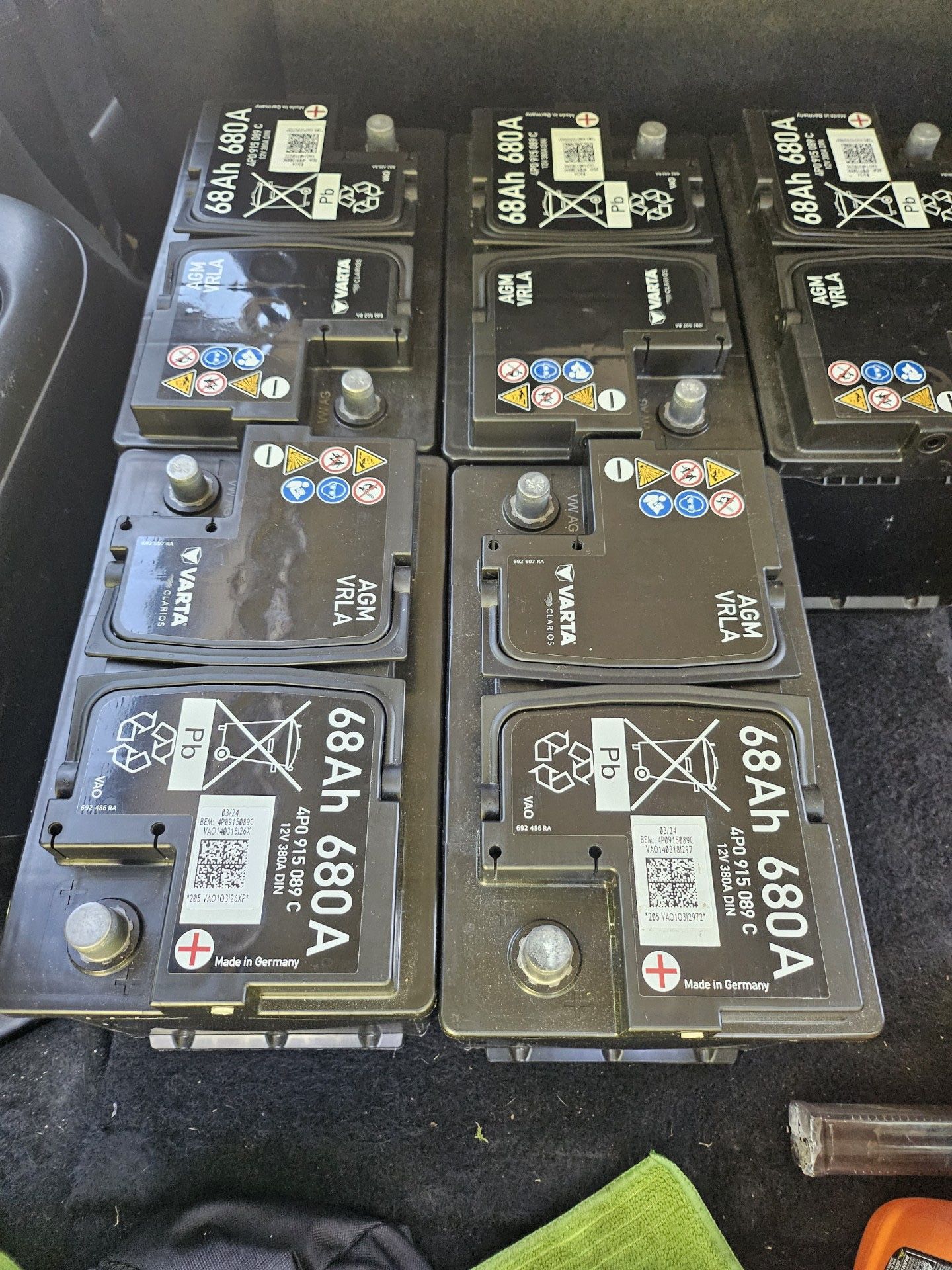 5 New Batteries