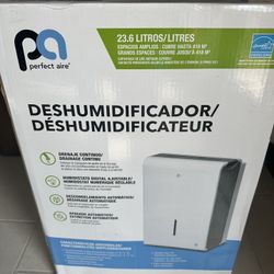 Perfect Aire 4500 sq ft 50 pt Dehumidifier. Brand New 