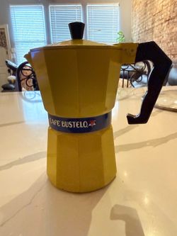 CAFE BUSTELO 3 CUP MOKA POT NEW