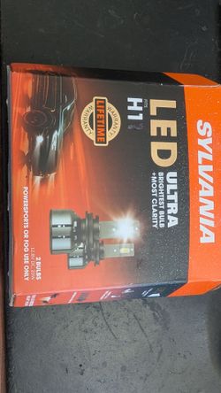 NEW IN BOX Sylvania H1 LED Ultra Headlight Bulbs 2-Pack