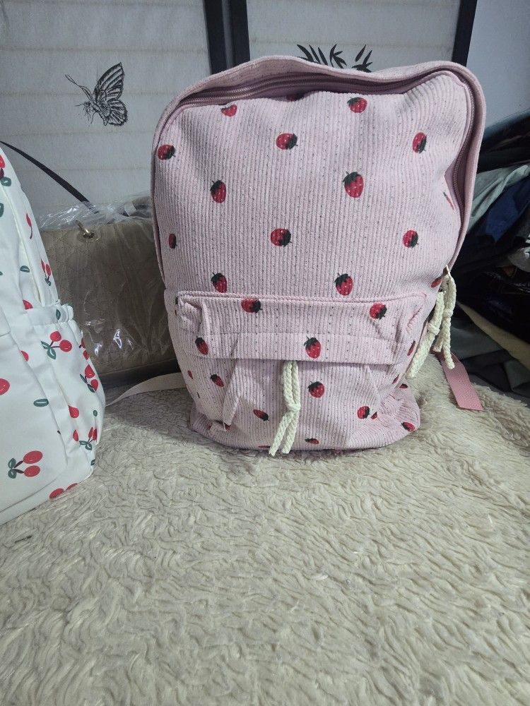 Backpack Stranberry New