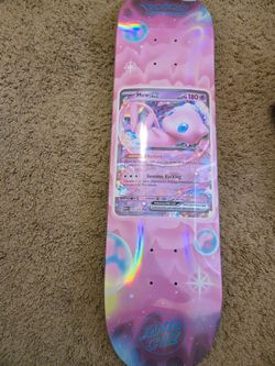 Pokemon x Santa Cruz Mew EX Skateboard