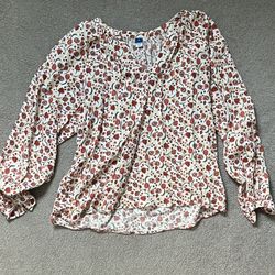 V Neck Blouse