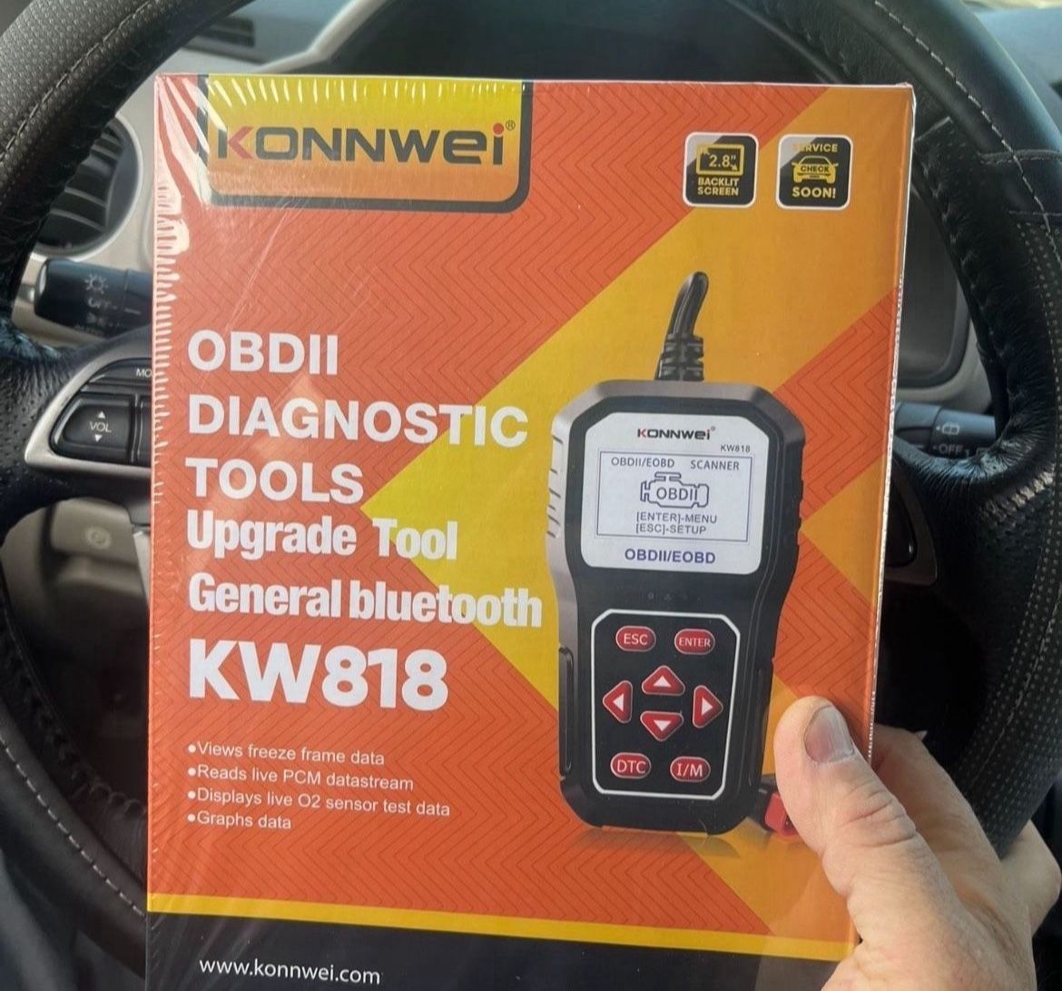 . The Konnveii KW818 OBD2 Scanner is primarily designed for engine and emissions-related diagnostics across all 1996 and newer vehicles with standard 