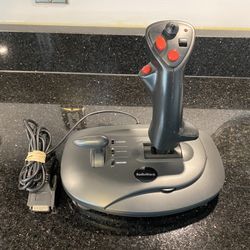 Vintage Radio Shack PC Turbo Throttle Flight Joystick with DB-15 Model 26-447