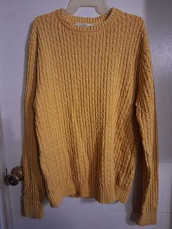 Gold sweater