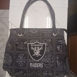 New NFL Team RAIDERS Purse Handbag Tote