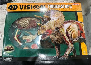 4D Vision Model Triceratop anatomy model dinosaur