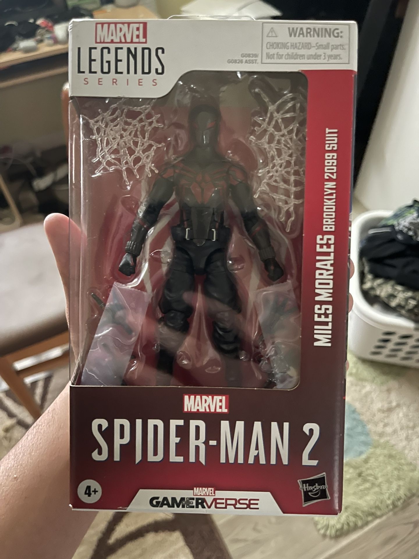 Marvel legends Gameverse: Spiderman Miles morales 2099 Brooklyn suit