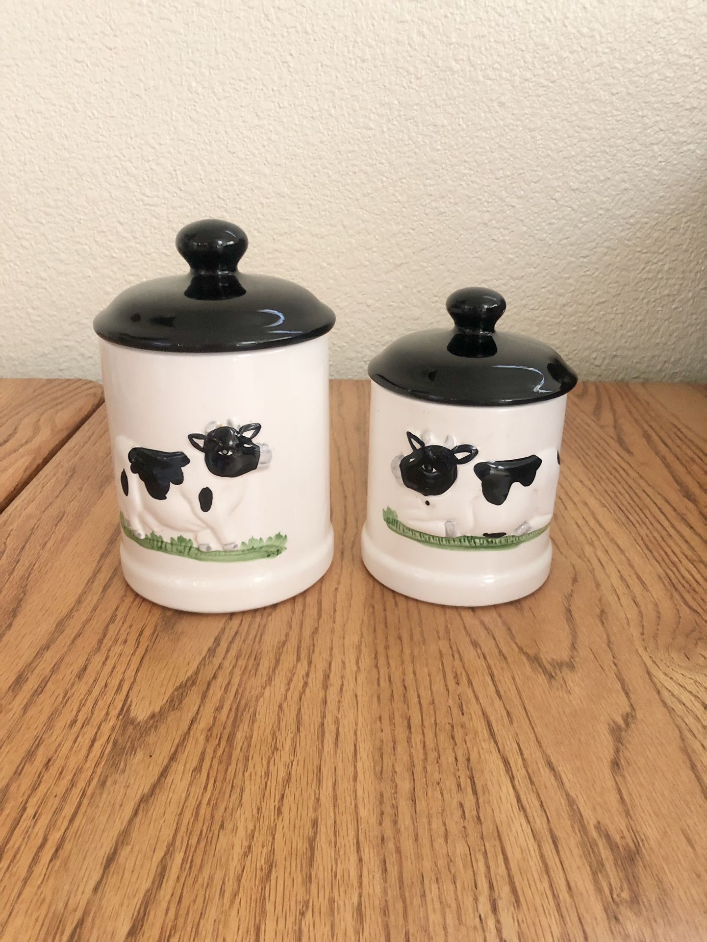 Cow Canister Set