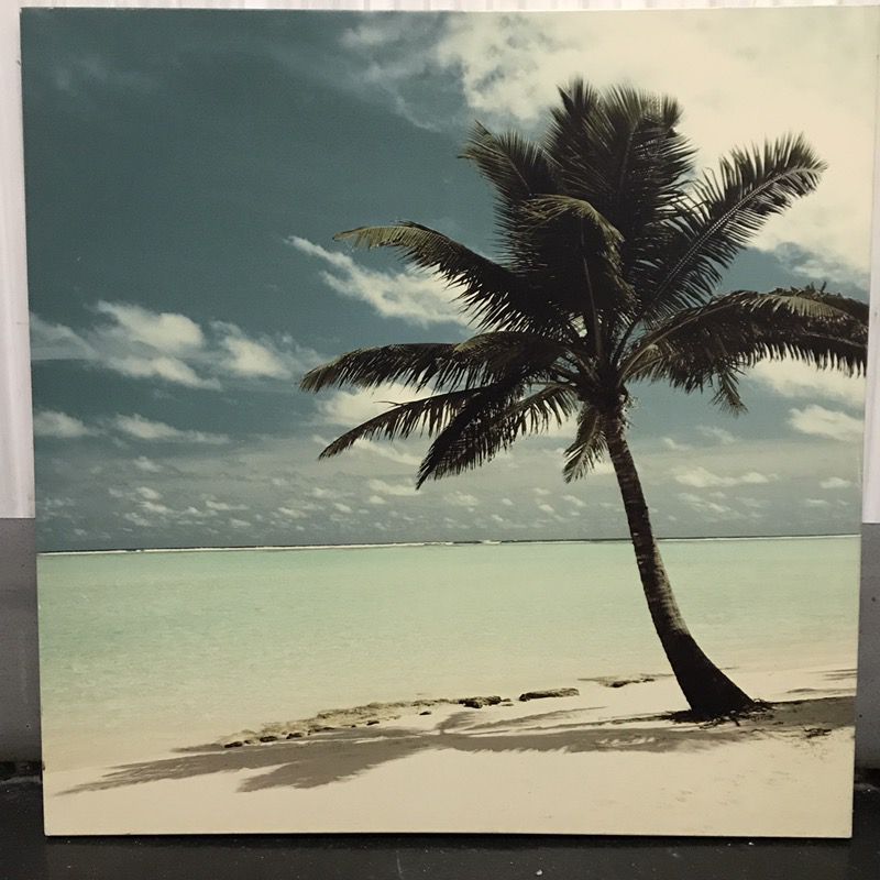 Paradise Beach wallhanger print 3' x 3' - $75