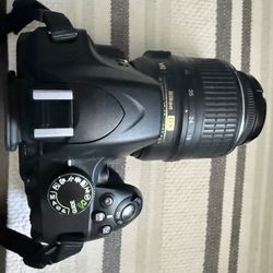 Nikon D3200 With a Nikon AF-S DX Nikkor 18-55mm Lense