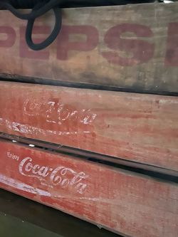 Coke And Pepsi Crate