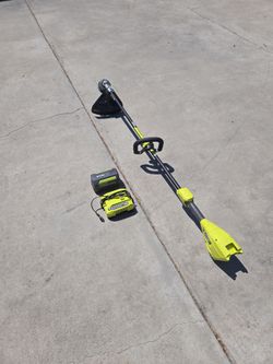 40v ryoby welder with battery and charger