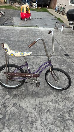 Vintage Gypsy Banana Seat Kids Bike