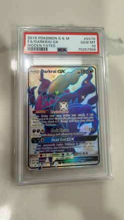 2019 Pokemon S&M FA/Darkrai GX Hidden Fates