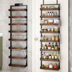 🚨 NEW 8-Tier Over Door Pantry Organizer – Heavy Duty $59 MUST GO!