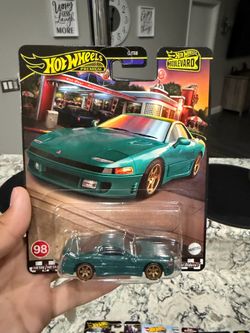 HOT WHEELS PREMIUM BOULEVARD MITSUBISHI 3000GT VR-4 Green