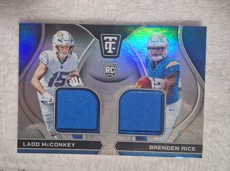 Ladd McConkley & Brende Rice Rookie Card