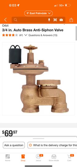 Brass Sprinkler Valve 3/4”