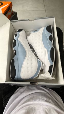 Air Jordan 13 Retro – White/Yellow Ochre/Blue Grey – Size 11 (Good Condition)