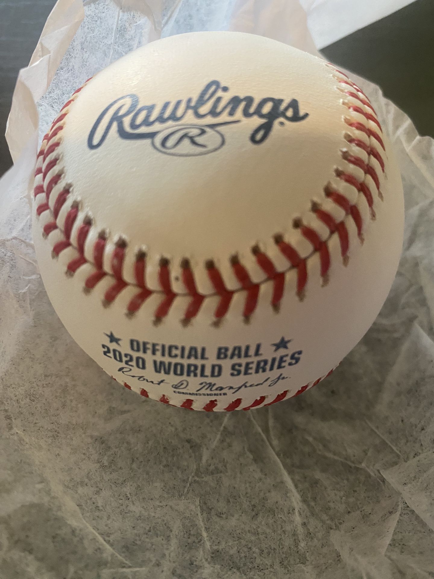 The Dodgers' World Series “last out” baseballs