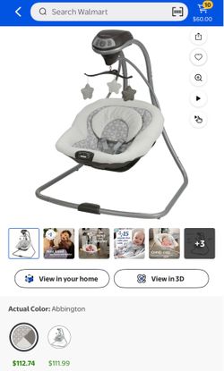 Graco simple sway swing