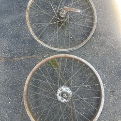 Vintage Set Of 20” Wheels 