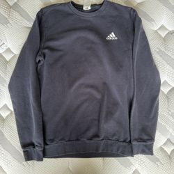 adidas navy sweatshirt medium