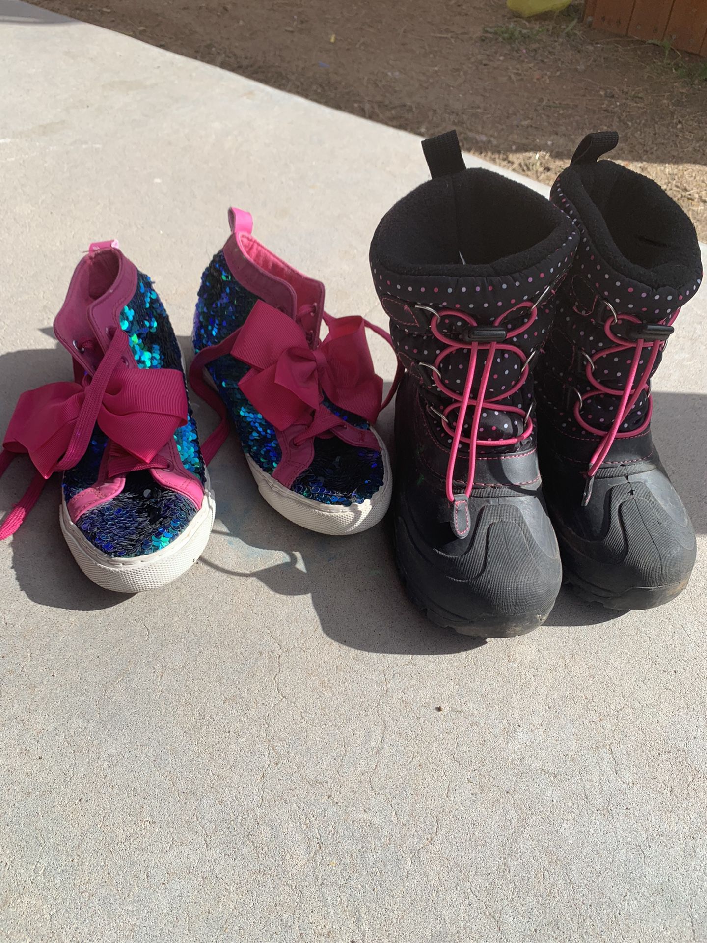 Girls Jojo  Siwa Kicks And Snow Boots 