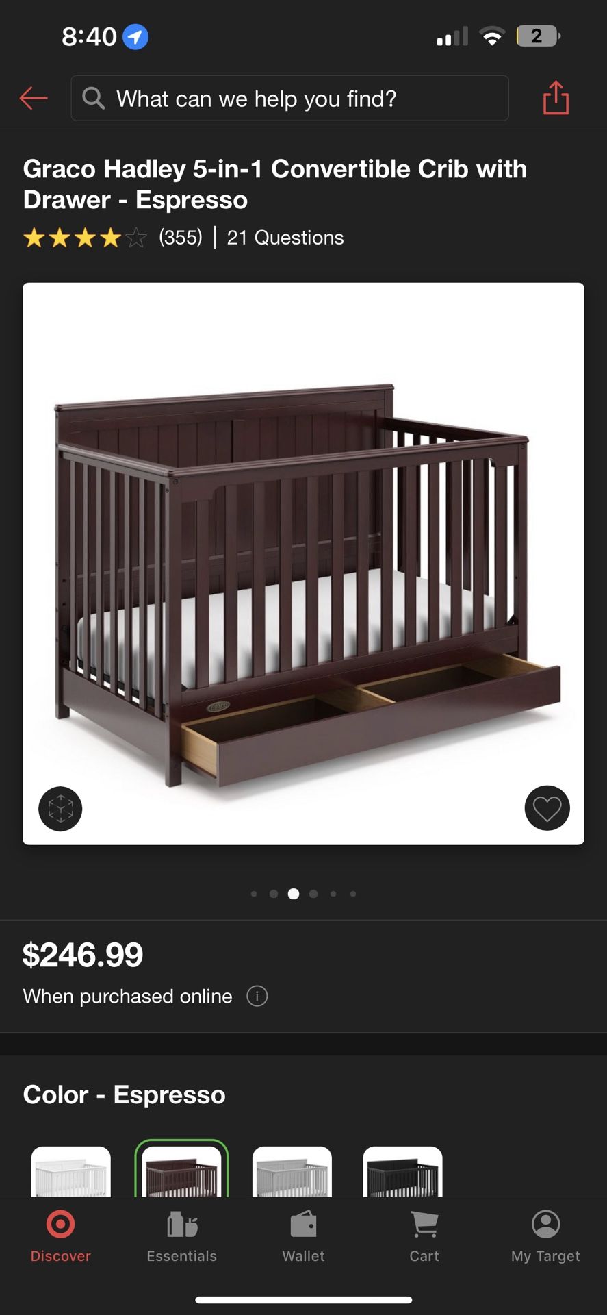 5-1 Conversion Crib
