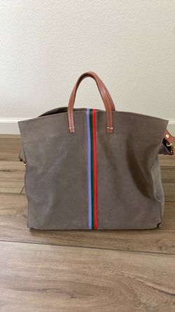 Clare V suede handbag
