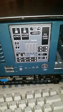 Cisco mcs-7835-h2 server. No hard drives, rack mount server