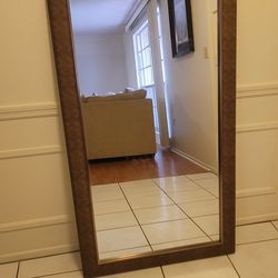 Brown Mirror 30"x53”
