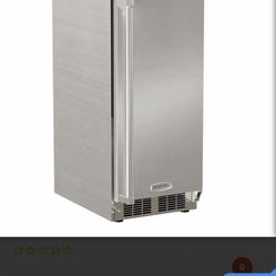 NEVER USED MARVEL 25 Gal 15”S/S OUTDOOR OR INDOOR ICE MAKER   NO PUMP NEEDED 