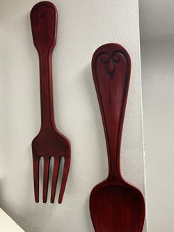 Red Large Wall Decor