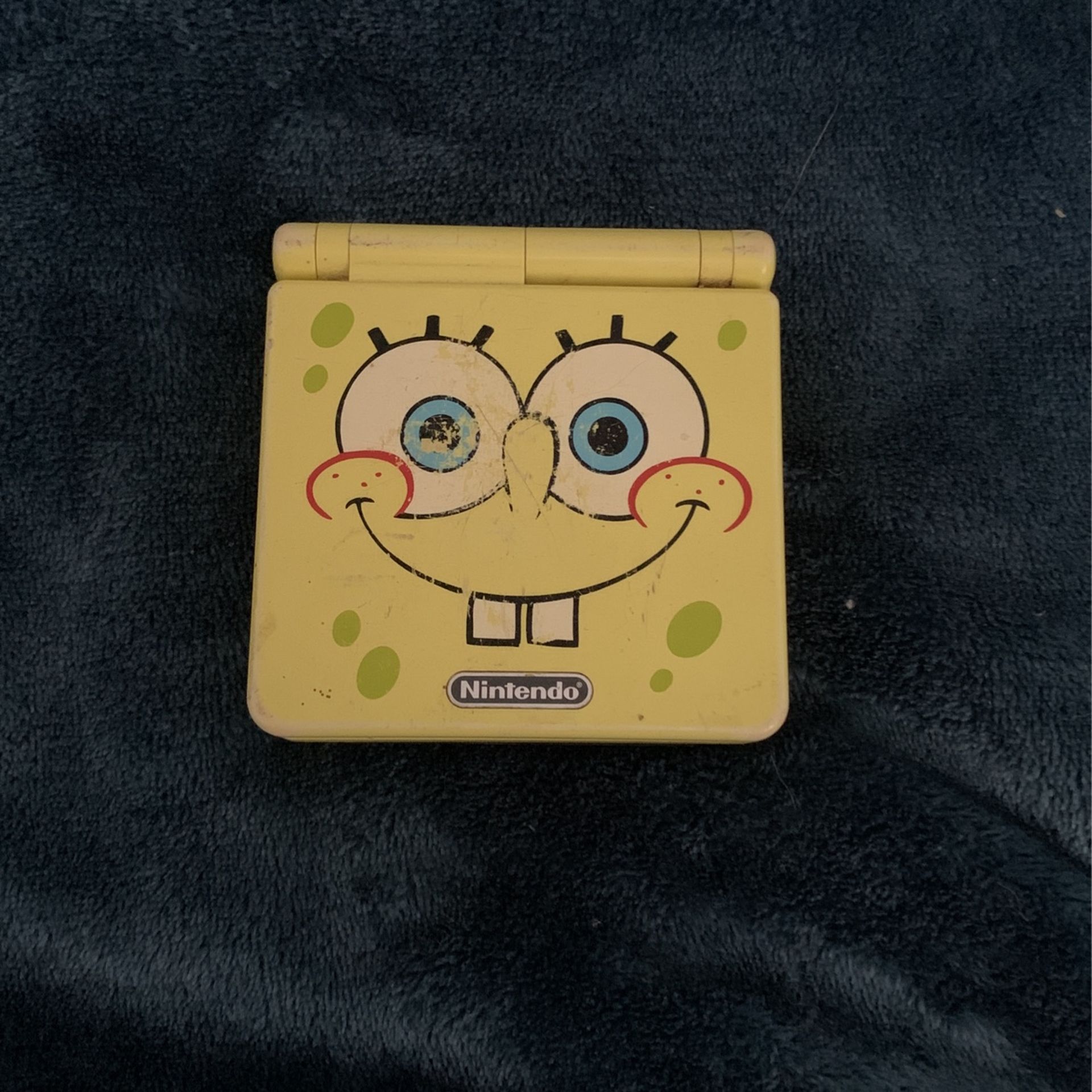 Game Boy Advance SP (SpongeBob Cover)