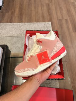 Jordan 3 Retro Rust Pink 💗(women’s)