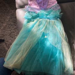 Disney Little Mermaid Costume Dress