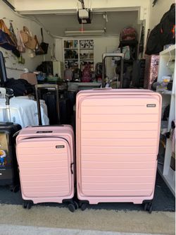 Front open luggage