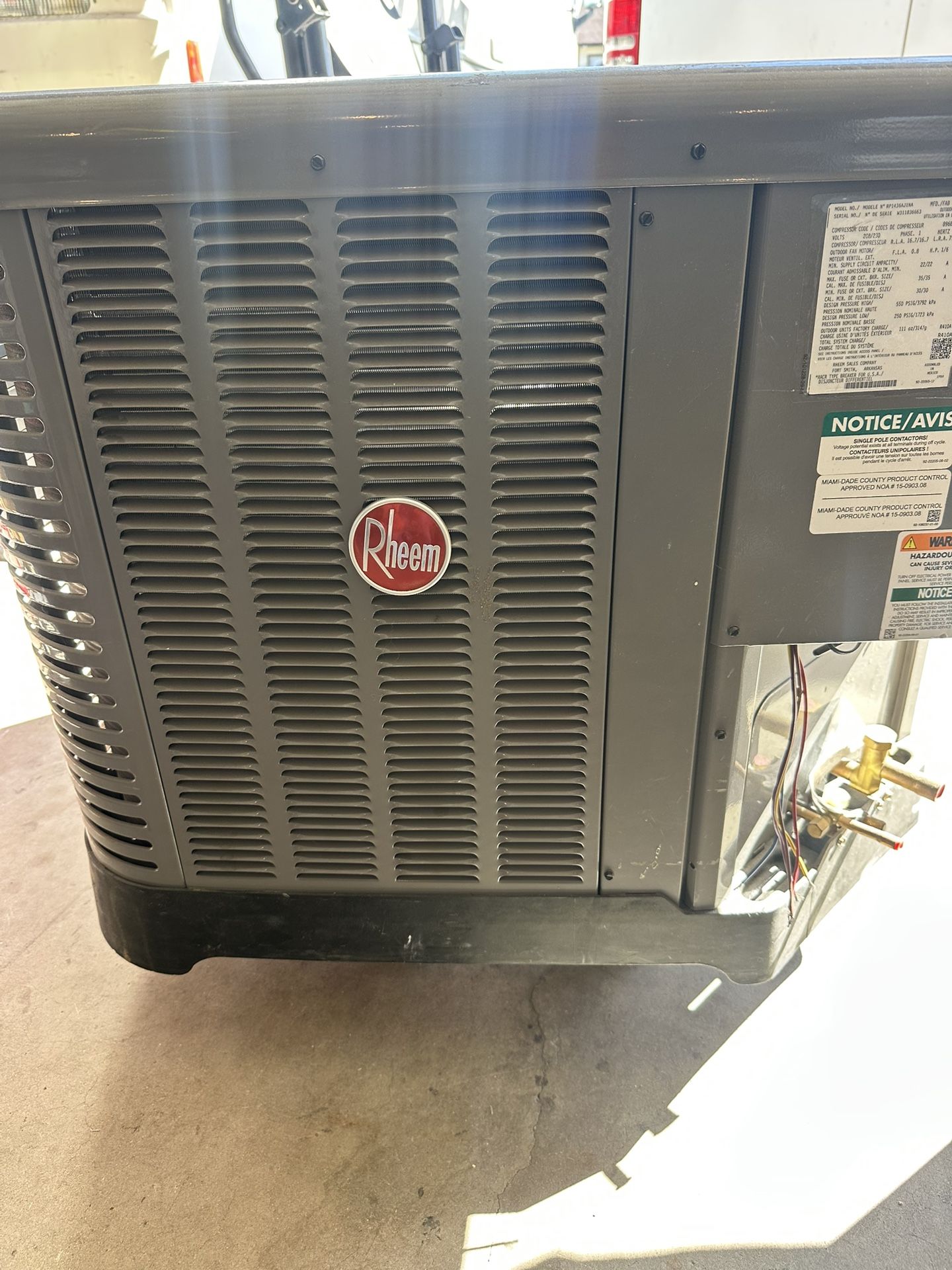 Rheem 3 Ton Heat Pumpnull