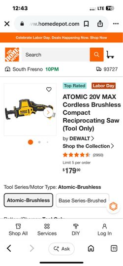 New Dewalt Reciprocating Saw